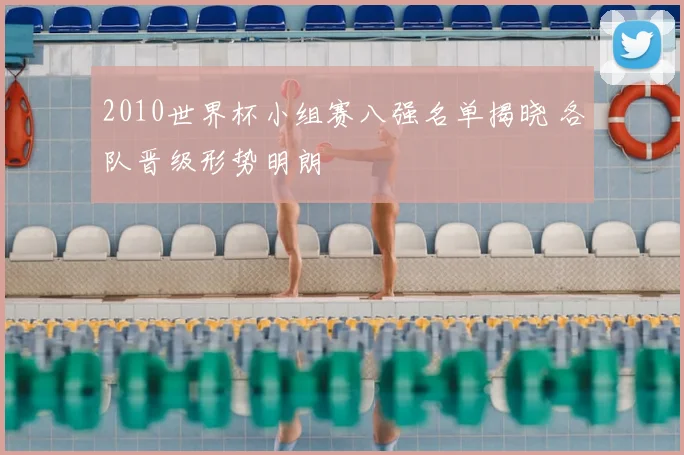 2010世界杯小组赛八强名单揭晓 各队晋级形势明朗